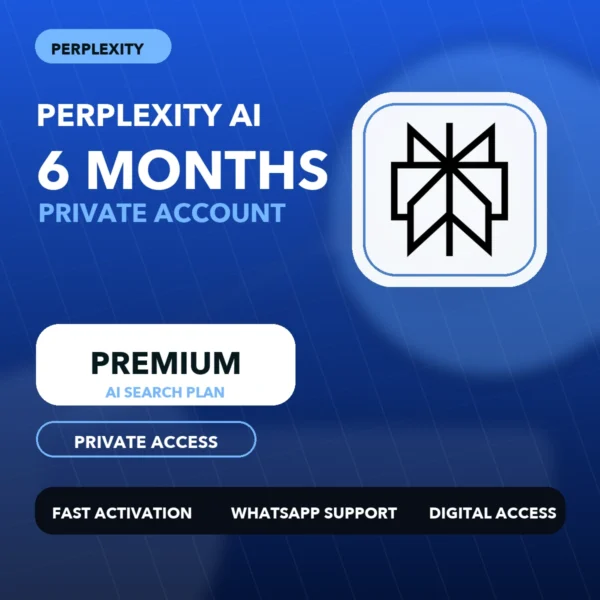 اشتراك Perplexity AI لمدة 6 شهور حساب خاص