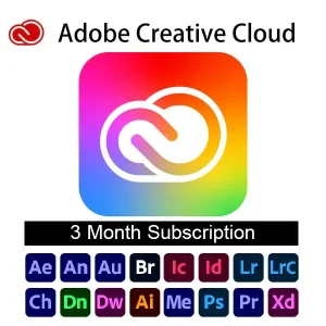 اشتراك Adobe Creative Cloud لمدة ٣ شهور | Adobe Creative Cloud 3 month