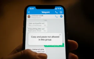 حل مشكلة النسخ والتحويل غير مسموح به في هذه المجموعة على التلجرام